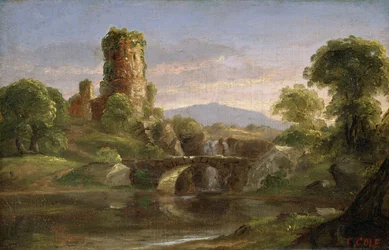 Schloss und Fluss